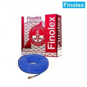 Finolex,FR PVC Wires,1 Sq mm,Blue, Silver Pack,90 Mtrs