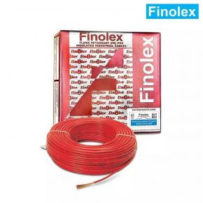 Finolex,FR PVC Wires,1 Sq mm,Red, Silver Pack,90 Mtrs