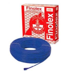 Finolex,FR PVC Wires,0.75 Sq mm,Blue, Silver Pack,90 Mtrs