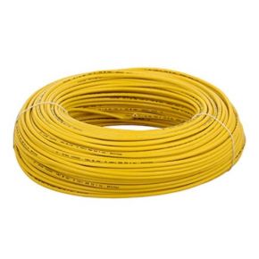 Finolex Flexible Cables Single Core 0.75 Sq mm 100mtrs Yellow