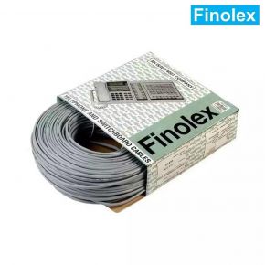 Finolex Telephone Wires 0.5 mm dia 3 pair Grey 90 Mtrs