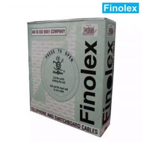Finolex Telephone Wires 0.5 mm dia 4 pair Grey 90 Mtrs