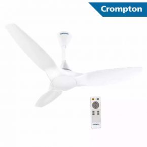 Crompton, Super Premium Ceiling Fans, Silentpro Enso, All white 1225 mm