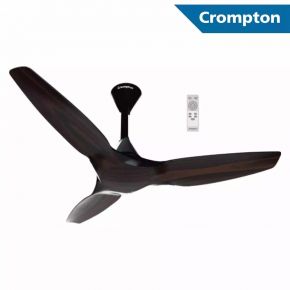 Crompton, Super Premium Ceiling Fans, Silentpro Enso wood , Chestnut wood 1225 mm