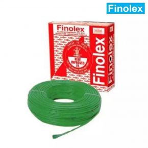 Finolex,FR PVC Wires,6 Sq mm,Green, Project Packing,180 Mtrs