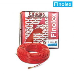 Finolex,FR PVC Wires,1.5 Sq mm,Red, Silver Pack,90 Mtrs