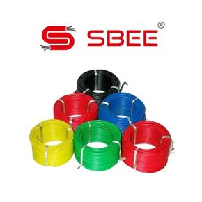 SBEE FR PVC Wires 1 Sq mm Red 90 Mtrs
